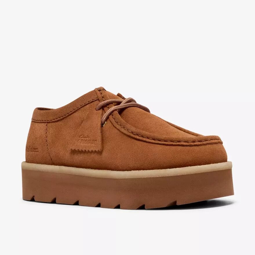 Meare Walla Mid Tan Suede Wallabees for kvinner Meare Walla Mid Tan Suede Wallabees for kvinner