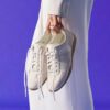 Meridor Lo off-white kombinasjonssneakers for kvinner, USA