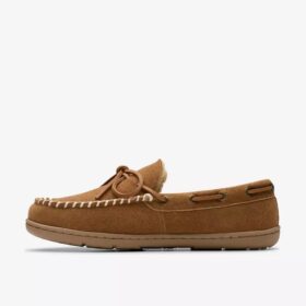 Michel Rise-tøfler for menn i cognac
