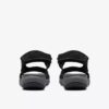 Mira Bay svarte Cloudsteppers™-rem-sandaler for damer