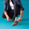 Monahan Plain Stone Nubuck Oxfords for men