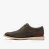 Monahan Plain Stone Nubuck Oxfords for men
