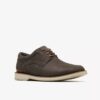 Monahan Plain Stone Nubuck Oxfords for men