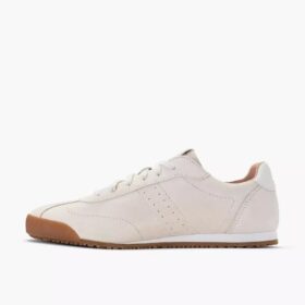 Moritz Lo2 off-white suede Sneakers for kvinner