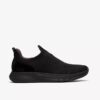 Motion Trek for menn i svarte strikkede Sneakers