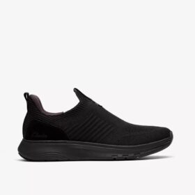 Motion Trek for menn i svarte strikkede Sneakers