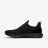 Motion Trek for menn i svarte strikkede Sneakers