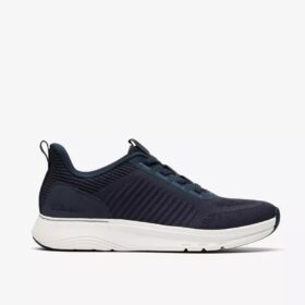 Motion Trek Lt Navy strikkede herresneakers
