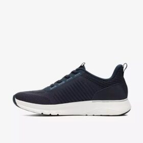 Motion Trek Lt Navy strikkede herresneakers