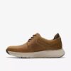 Motion Trek Pt mørkbrun skinnsneaker for menn