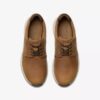 Motion Trek Pt mørkbrun skinnsneaker for menn