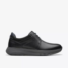 Motion Trek Pt svart skinnsneaker for menn