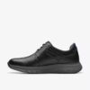 Motion Trek Pt svart skinnsneaker for menn