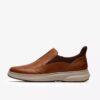Mullan Step-loafers for menn i tan med kombinasjon