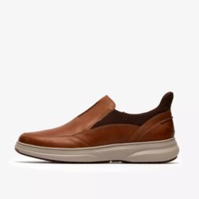 Mullan Step-loafers for menn i tan med kombinasjon
