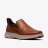 Mullan Step-loafers for menn i tan med kombinasjon