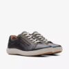 Nalle Lace-sneakers i svart skinn for damer