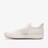 Nalle Step hvite strikkede Slip-ons for damer