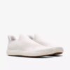 Nalle Step hvite strikkede Slip-ons for damer
