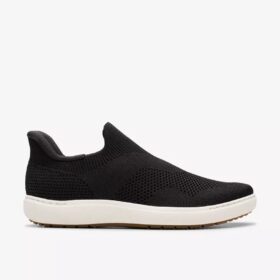 Nalle Step svart strikket Slip-on for kvinner