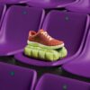 Nalle Walk Orange-sneakers for kvinner