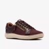 Nalle Zen Merlot-Sneakers for kvinner