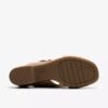 Nerisa West sandal med nubuck-kilehæl for damer