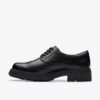 Orinoco3 Derby-loafers i svart skinn for damer