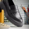 Orinoco3 Edge Loafers i svart skinn for kvinner, USA