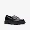 Orinoco3 Edge Loafers i svart skinn for kvinner, USA