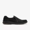 Orlene Slip for kvinner – slip-ons i svart skinn