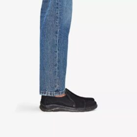 Orlene Slip for kvinner – slip-ons i svart skinn