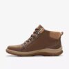 Orlene Top Wp Dark Sand Nubuck Chelsea boots for kvinner