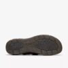 Orlene-tresko for damer i svart nubuck – Tresko & Mules