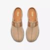 Orlene Tresko for kvinner i taupe nubuck – Tresko og Mules