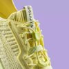 Pace Rise blekgul Sneakers for kvinner Us