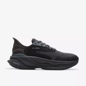 Pace Walk svarte athleisure-gåsko for kvinner