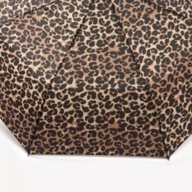 Paraplyer med leopardmønster for kvinner