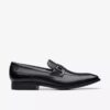 Paulton Lo Loafers i svart skinn for menn