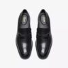 Paulton Lo Loafers i svart skinn for menn