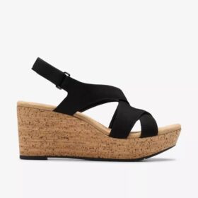 Rose Style sorte nubuck-kilehæler for damer