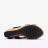 Rose Style sorte nubuck-kilehæler for damer