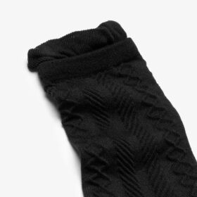 Ruffle Crew svarte sokker