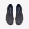 Sailview Step Navy Nubuck slip-on seilersko for menn