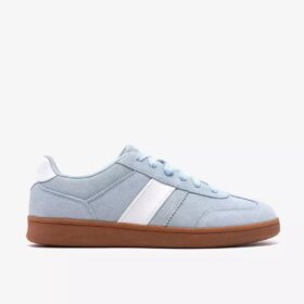 Seco Speed 2 Sneakers for kvinner i lyseblått semsket skinn