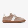 Seco Speed2-Sneakers for kvinner i lysebrunt semsket skinn