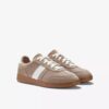 Seco Speed2-Sneakers for kvinner i lysebrunt semsket skinn