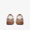 Seco Speed2-Sneakers for kvinner i lysebrunt semsket skinn
