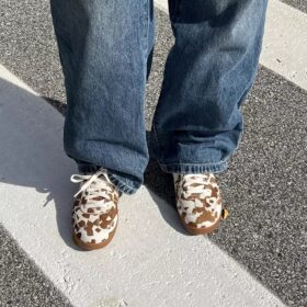 Seco Speed2-Sneakers for kvinner med ku-mønster