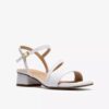 Serina35 Strap – hvite lærrem-sandaler for damer